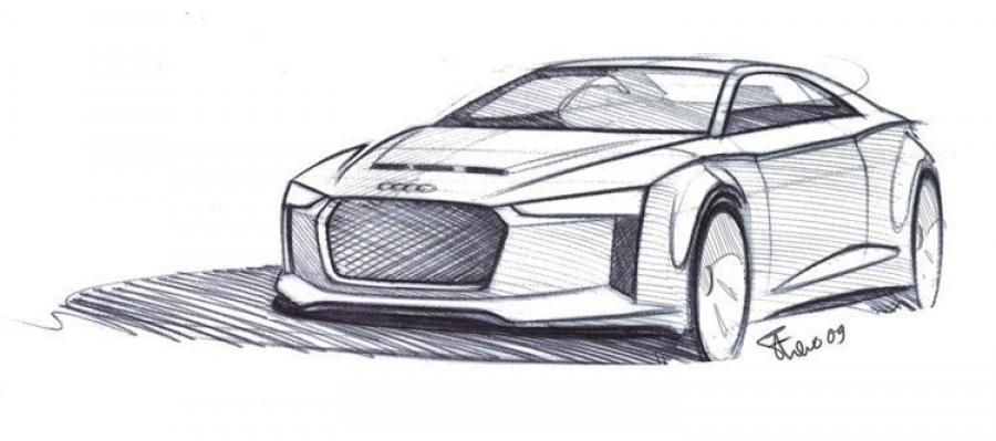 Эскиз Audi Quattro Concept 2010 года  (фото 109 из 119)